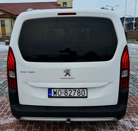 Peugeot Rifter cena 57800 przebieg: 56000, rok produkcji 2019 z Ostrołęka małe 742